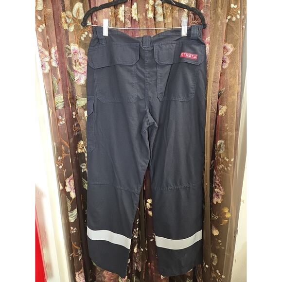 Strata Blue SFX276 Fire Resistant Reflective Leg Pants Mens Size 32 Short - Picture 13 of 13